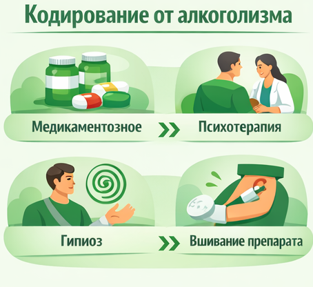 кодирование от алкоголизма в Свободном Санати